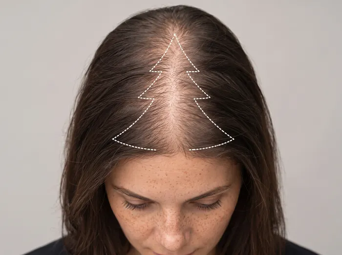 Alopecia androgenética feminina